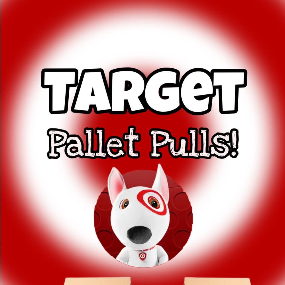Target Red and White Pallet Pulls